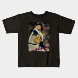 Fernando Valenzuela - 2 - 0 With a 0.00 ERA 1980 Kids T-Shirt